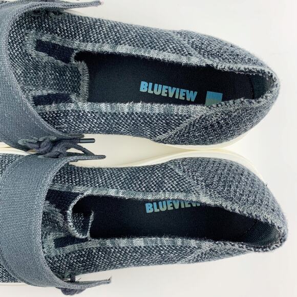 Blueview Pacific Shoes Biodegradable Plant Based Grey Knit Soleic Women’s 6.5 - Picture 5 of 13